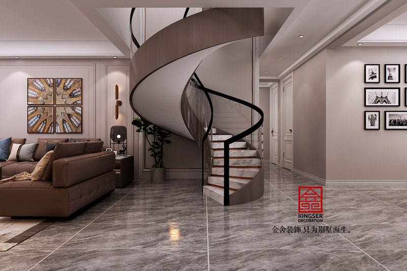 东南智汇城-现代风格-楼梯设计效果图
